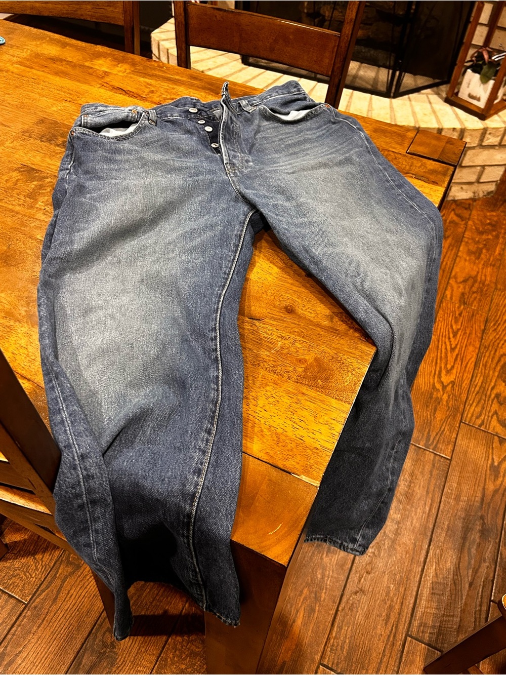 Levi's 501 loose straight jeans 36x32